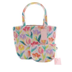 ラブラリーバイ チューリップ ポーチ トートバッグ セット ラベンダー /SR9