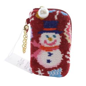 ラブラリーバイ キャンディーオーナメント キー&カードポーチ 赤 レッド /SR18
