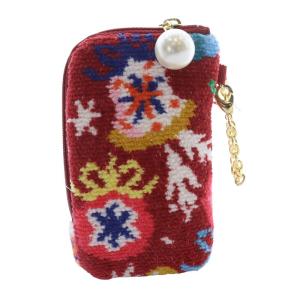 FEILER ラブラリーバイ キャンディーオーナメント キー&カードポーチ 赤 レッド /SR18