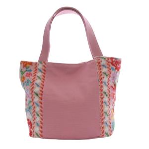 FEILER フェイラー 新品 リアローズ柄 シェニール織りトートバッグ FEILER フェイラー 新品 リアローズ柄 シェニール織りトート