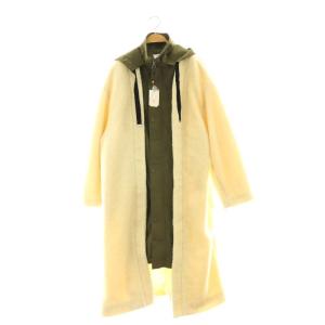 DOCKING 2WAY BOA COAT コート アウター 1 アイボリー カーキ /DO OS