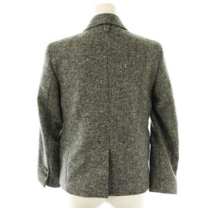 BLACK FLEECE BY BROOKS BROTHERS ウールツイードシングルテーラードジャケット BB0 グレー /DF OS