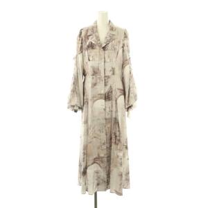 シティビュープリントワンピース ロング 長袖 1 マルチカラー /DO OS