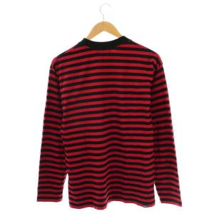 Hysteric GIRLS CLUB Tシャツ カットソー 長袖 ボーダー M レッド ブラック マルチカラー /ES