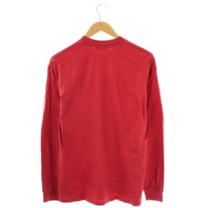 HYSTERIC GLAMOUR LISTEN TO HG Tシャツ カットソー 長袖 M レッド ブラック /ES OS SH