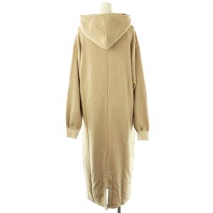HYSTERIC GLAMOUR DEVIL BEAR ワンピース ミモレ ロング 長袖 F ベージュ /AT OS SH