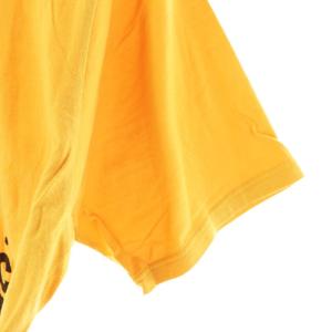 HYSTERIC GLAMOUR HG WOMAN Tシャツ カットソー 半袖 M マスタード ブラック /ES OS SH