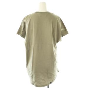 Hysteric WOMAN STARS刺繍 Tシャツ カットソー ラインストーン スパンコール装飾 F モカグレー マルチカラー