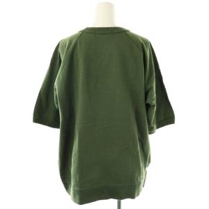 Hysteric SKUNK RECORDS スウェット トレーナー 半袖 L グリーン ホワイト /ES OS SH