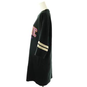 Hysteric 24SS SOUND COLLEGE ワンピース プリント F ブラック /ES OS SH