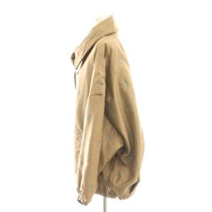 NE QUITTEZ PAS! 23AW POLY DUPION EMB QUILTED JACKET 中綿ジャケット ジップアップ 総裏地