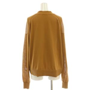 NE QUITTEZ PAS! 24SS Ice Cotton Knit Cardigan カーディガン Vネック 長袖 ブラウンベージュ