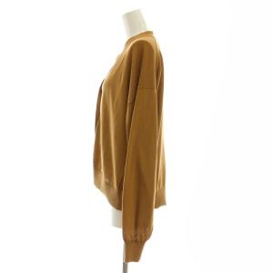 NE QUITTEZ PAS! 24SS Ice Cotton Knit Cardigan カーディガン Vネック 長袖 ブラウンベージュ