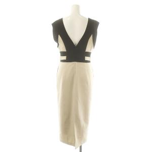 UNITED TOKYO UNITEDTOKYO リンクスツイードジャンスカ ワンピース 1 ベージュ 黒 /MI OS