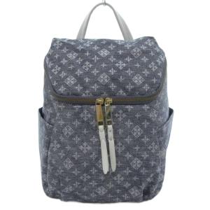 デニムナイロン リュックサック デイパック インディゴブルー系 /UO