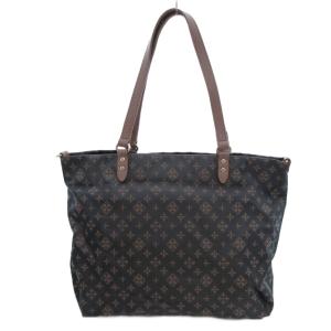 トートバッグ ショルダーバッグ 2WAY インナーバッグ付き チャコールグレー /UO