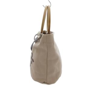 russet マーケットバッグ ショルダー 2WAY キャンバス ベージュ /UO