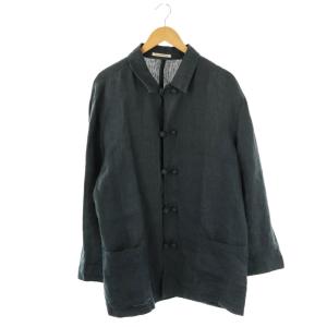 リネンチャイナシャツジャケット 50 ネイビー /DF OS