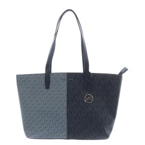 24AW ジェットセット ツートン トートバッグ ショルダーバッグ バイカラー PVC ネイビー ブルー