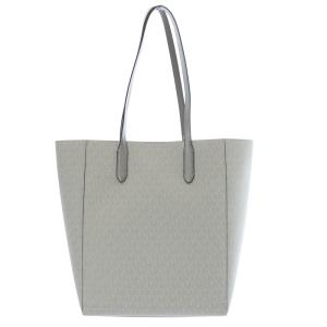 MICHAEL KORS 24AW Vincent Large Logo トートバッグ レザー ホワイト 35F4S2VT7V /YO22