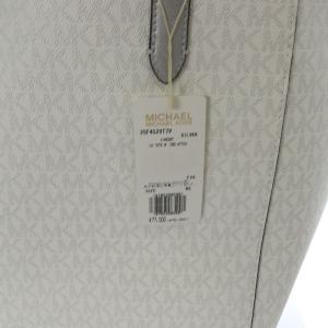 MICHAEL KORS 24AW Vincent Large Logo トートバッグ レザー ホワイト 35F4S2VT7V /YO22