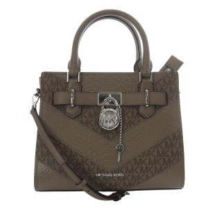 24SS Hamilton Medium Signature Logo and Snake Bag