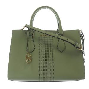 24SS シェイラ ミディアムサッチェル トートバッグ ショルダーバッグ 2way 緑 グリーン /SR6