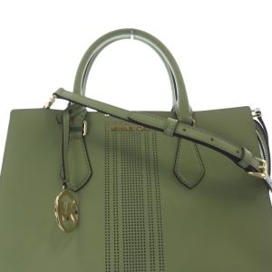 MICHAEL KORS 24SS シェイラ ミディアムサッチェル トートバッグ ショルダーバッグ 2way 緑 グリーン /SR6