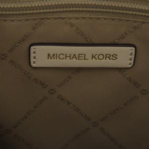 MICHAEL KORS 23AW ハンドバッグ ショルダーバッグ 2way 斜め掛け シグネチャーロゴ PVC ホワイト 35F2G7ZT2