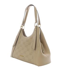 MICHAEL KORS アーロ ラージ Arlo Large レザーショルダーバッグ ベージュ 35S3GW7L7I /YO18