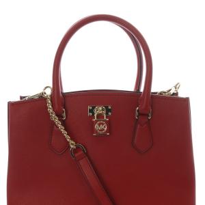 MICHAEL KORS Ruby Medium Saffiano Leather ショルダーバッグ ハンドバッグ 2way ロゴ