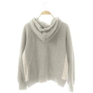 PS Paul Smith マルチカラーファスナー ジップパーカー 切替 M グレー /MI OS