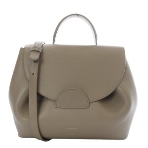 Numero Un ハンドバッグ 2way カーフレザー グレージュ