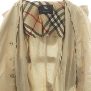 BURBERRY LONDON ナイロンノバチェックトレンチコート スプリングコート 40 ベージュ /DO OS