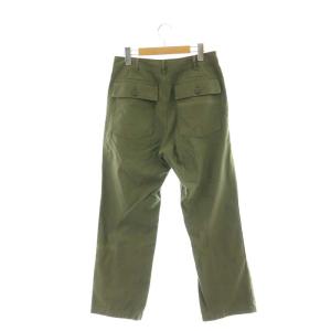 MUSE de Deuxieme Classe Baker military パンツ ベイカー テーパード 38 カーキ /HK OS