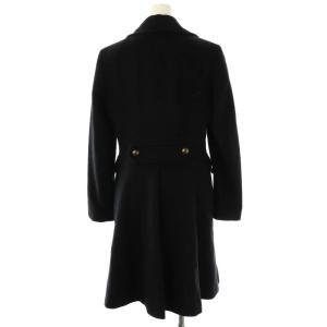 LAUREN RALPH LAUREN チェスターコート ウール 2 紺 /MI OS