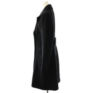 LAUREN RALPH LAUREN チェスターコート ウール 2 紺 /MI OS