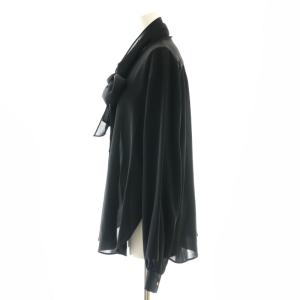 GALLARDAGALANTE フィネスボウタイブラウス 長袖 F 黒 ブラック /AT OS