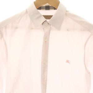 BURBERRY 長袖シャツ S P ライトピンク