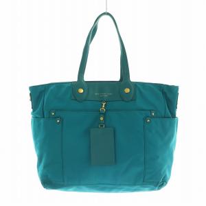 マザーズバッグ トートバッグ ナイロン ターコイズブルー /MI OS