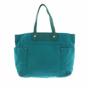 MARC by MARC JACOBS マザーズバッグ トートバッグ ナイロン ターコイズブルー /MI OS