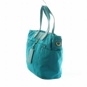 MARC by MARC JACOBS マザーズバッグ トートバッグ ナイロン ターコイズブルー /MI OS