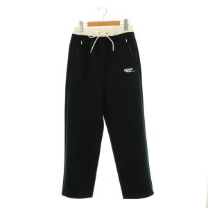 25SS AIR TRACK PANTS トラックパンツ ワイドシルエット ネイビー /DF OS