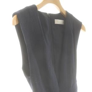 CELFORD 23SS バリエーションジャンパードレス ワンピース ジャンスカ 32 紺 /MI OS