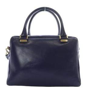 TOD'S ハンドバッグ 2way レザー パープル