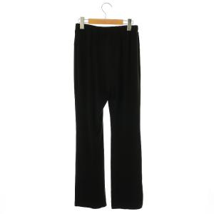 Lisiere L'Appartement 24SS LUX-WARM LEGGINGS イージーパンツ フレアパンツ F ブラック /DF OS