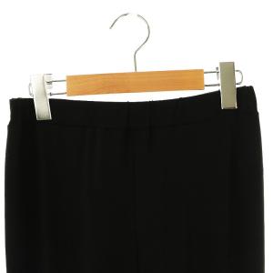 Lisiere L'Appartement 24SS LUX-WARM LEGGINGS イージーパンツ フレアパンツ F ブラック /DF OS