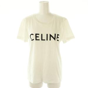 by HediSlimane ロゴTシャツ カットソー XS オフホワイト ブラック 2X314916G