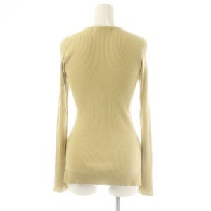 AURALEE 24AW SUPER FINE WOOL HIGH GAUGE RIB KNIT P/O ニット カットソー