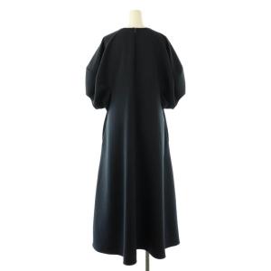 CLANE 23SS LANTERN SLEEVE ONE PIECE ワンピース 2 ネイビー /ES OS